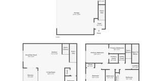 1.5 year old townhome with 3 bedrooms, 2 1/2 bathrooms, 2-car garage at Victory Ridge available NOW! Gallery 34