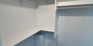 4 Bedroom / 4 bath New Townhome. Every bedroom is its own Master Suite with your own full bathroom, walk in closet and A/C unit. Full-size washer and dryer in your unit. Gallery 17