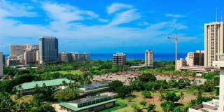 City and Coastal Views from Pavilion at Waikiki Gallery 1