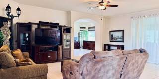 Partially furnished-Lovely 5 bedroom, 3 bath home in Legacy Master Series Community! $500 off first full month if move in on or before 5/31/26! Gallery 22