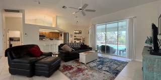 FURNISHED SHORT TERM RENTAL - 3 Bed / 2 Bath - Single Family Pool Home - $5,000/month ** Heated Swimming Pool **Canal View Gallery 6