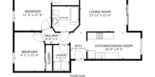 Immaculate 2 bedroom with air conditioning and washer/dryer included!! Gallery 14