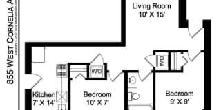 851 West Cornelia Ave. Apt. Gallery 37