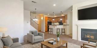 Spacious 3-Bedroom Dublin Townhome with Private Balcony  Fireplace Gallery 1