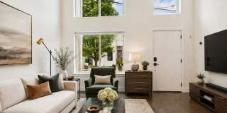 Rare 2-Car Gated Parking, Garage, Private Deck & Roof Deck with Skyline Views Gallery 5