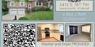 4 Bed, 2 Bath House with 2-Car GARAGE!! Gallery 1