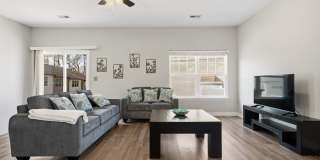 FULLY FURNISHED - Upgraded End-Unit Retreat | 3BR/2.5BA, Dedicated Office Space & Private Garage Near Major Raleigh Medical Hubs Gallery 3