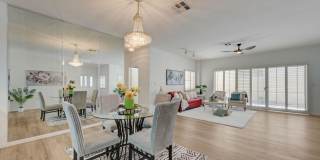 Discover comfort and style in this charming 1809 square foot Las Vegas 55+ residence. Gallery 15