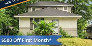 ** $500 OFF FIRST FULL MONTH ** 2-Bedroom, 1 Bath Single Family for Rent in Memphis, TN | Fenced backyard & Modern Kitchen Gallery 1