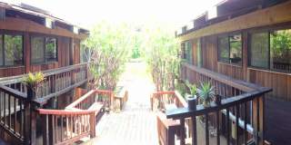 Very private, mostly furnished, rustic Maui Meadows home with large pool, walk around deck with panoramic ocean views. Available for 6 months only. Gallery 10