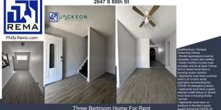 2647 S 68th St, 3 bedrooms, 1 bathroom House for $1,500/ Month 2647 S 68th St, 3 bedrooms, 1 bathroom House for $1,500/ Month Gallery 1