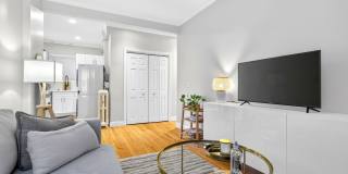 1bed with living room and washer/dryer in unit Gallery 6