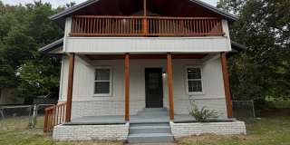 Updated 3-bedroom, 2-bath rental in Muskogee situated on a spacious 0.28-acre lot. Gallery 1