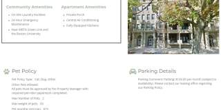 3-Bed with 1.5 Bath * Packard's Corner * Gallery 10