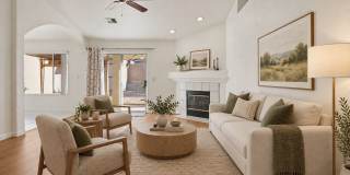 Single-Story Home with Indoor Fireplace, Spacious Kitchen & Private Backyard Gallery 1
