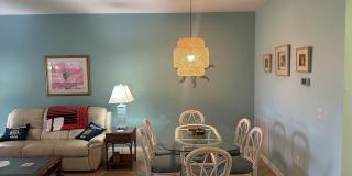FURNISHED/TURNKEY 2+Den, 2 bath 1 car garage 1st floor condo in River Hall Gallery 1