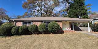 East Cobb Brick Ranch with Basement  Fenced Backyard Gallery 1