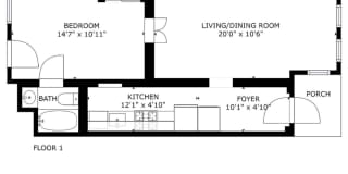 Modern Capitol Hill Location Basement Newly Renovated Unit with 1 Bedroom, 1 Bathroom, Gallery 16