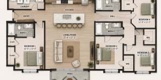 Flats at the Pier, 1624 Gallery 1
