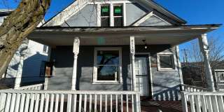 This 3-bed, 1-bath home features original woodwork, a covered front porch, a fenced yard, and an oversized detached garage! Gallery 1