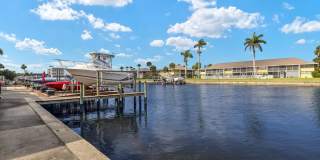 Furnished Gulf Access Canal View Gallery 1