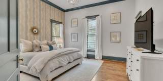 AVAILABLE SEPTEMBER 1ST. Beautifully Restored and FULLY Furnished professionally decorated East Nashville 2 Bed 2 Bath Cottage $4600 Per Month. Gallery 19