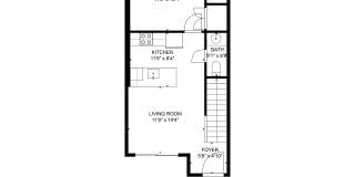 3 Bedroom/2.5 Bathroom only 1/2 Mile from IU Stadium Gallery 5
