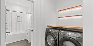 Brand new 2 bed/2 bath, central a/c, dishwasher, washer & dryer, deck & patio! April rent free! Gallery 7