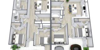 New Construction Upscale Single Story Townhome in Gated Community Gallery 33