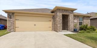 Modern single-story home with 4 bedrooms, 2 bathrooms, open-concept living, stylish kitchen, two-car garage, and spacious backyard near catch-and-release fishing. Gallery 1