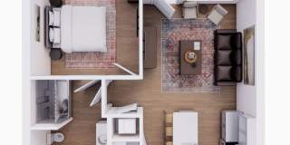 One Bedroom Bliss: Open Concept Living with a Balcony One Bedroom Bliss: Open Concept Living with a Balcony Gallery 11
