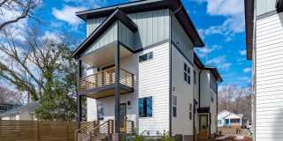 **OFFERING $100 RENT DISCOUNT PROMOTION FOR FIRST 6 MONTHS & REFUNDABLE APPLICATION FEES** Luxurious New Construction 3BD, 4BA Downtown Raleigh Townhome with Spacious Balcony and Natural Light Throughout Gallery 1