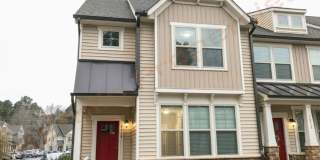 Beautiful End-Unit Townhome with Private Patio in MidTowne at Meridian – Durham Available on July 5! Gallery 1