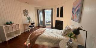 Large Private Furnished Girl  Room Downtown ASAP - Balcony, Storage and more Gallery 8
