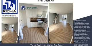 6737 Guyer Ave., 3 Bedrooms, 1 Bathroom House for $1,500/ Month Gallery 1