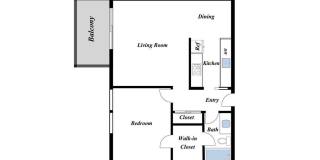 Heart of downtown Los Altos, walk to everything, in a quiet top floor location. Gallery 11