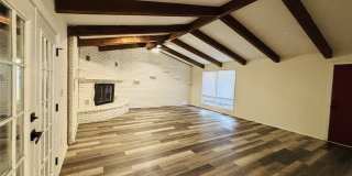 Quirky Mid-Century 3BR with High Beam Ceilings + Fenced Yard – $1,550 Gallery 1