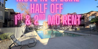 ***MOVE IN SPECIAL: HALF OFF FIRST & 2ND MO RENT***Tempe 1 Bed Condo with Granite Counters, Pool & Covered Parking - Pets Welcome Gallery 1