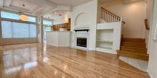 Spacious 3 Bedroom 2.5 Bath Townhouse with Private Garden Patio & a Community Pool/Spa! Attached TWO CAR GARAGE + IN UNIT WASHER DRYER! Air Conditioning Included! Gallery 1