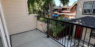 4 Bedroom / 4 bath New Townhome. Every bedroom is its own Master Suite with your own full bathroom, walk in closet and A/C unit. Full-size washer and dryer in your unit. Gallery 14