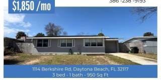Great Location-3 Bedroom Daytona Beach Home w/Large AMAZING Backyard! Gallery 1