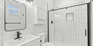 Brand new 2 bed/2 bath, central a/c, dishwasher, washer & dryer, deck & patio! April rent free! Gallery 17