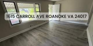 1615 Carroll Ave Roanoke, VA 24017--2bed/1bath Single Family Home $1,195 Gallery 1