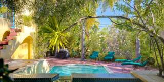 Glorious Gated Private 3 bed/ 3 bath Furnished Spanish Villa with Pool and Hot Tub in the Heart of Los Feliz! Gallery 10