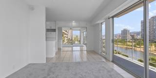 Waikiki 1BR/1BA with Ala Wai Canal & Mountain Views — Wraparound Lanai, Utilities Included Gallery 13