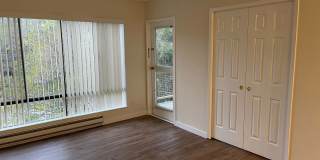 1 Bedroom at Watergate on the third floor with a sunny western exposure over a lush garden courtyard! Gallery 1