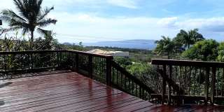 Very private, mostly furnished, rustic Maui Meadows home with large pool, walk around deck with panoramic ocean views. Available for 6 months only. Gallery 20