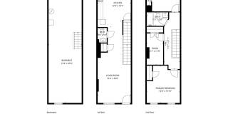 Beautiful Newly Renovated 3 Bedroom with a Large Basement For Rent in Mill Hill District of Baltimore. Gallery 3