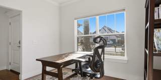 Stunner! This beautiful home features a spacious open floor plan with primary suite and private office on 1st level. Gallery 7
