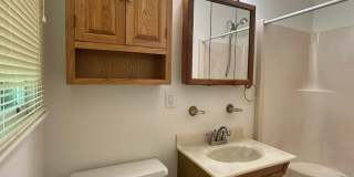 Available now,  3/2 with large unfinished basement, in University Heights Gallery 25